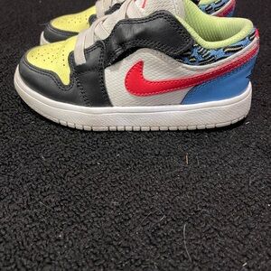 Jordan Kids Sneakers Black Red Blue